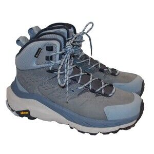 Hoka Women’s Kaha 2 GTX Mid Waterproof Hiking Boots BLUE Sz‎ 9.5 $240 NWOB